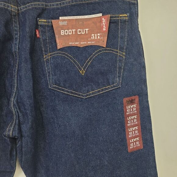 Levis 517 bootcut jeans, 42x30 - Picture 3 of 8